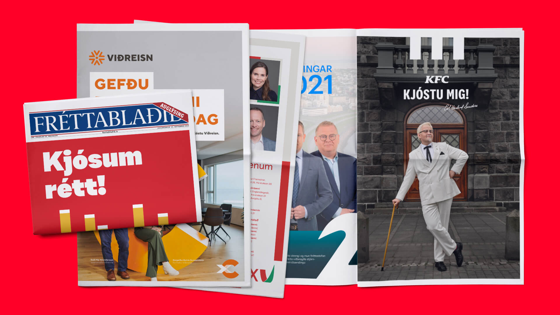 Kosningaauglýsingar