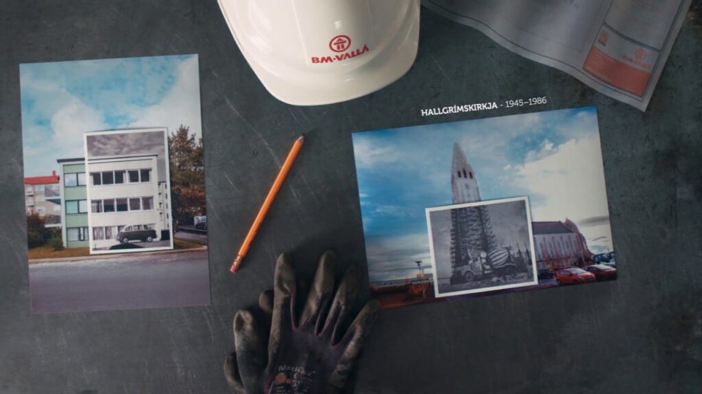 Auglýsingaherferð fyrir BM Vallá - Við byggjum á sterkri sögu