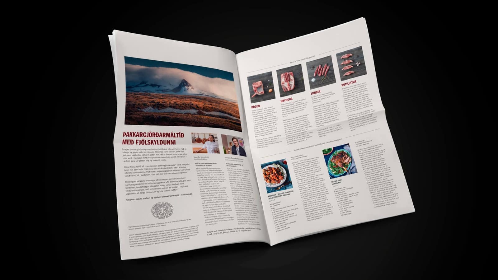 Auglýsingaherferð fyrir íslenskt lambakjöt