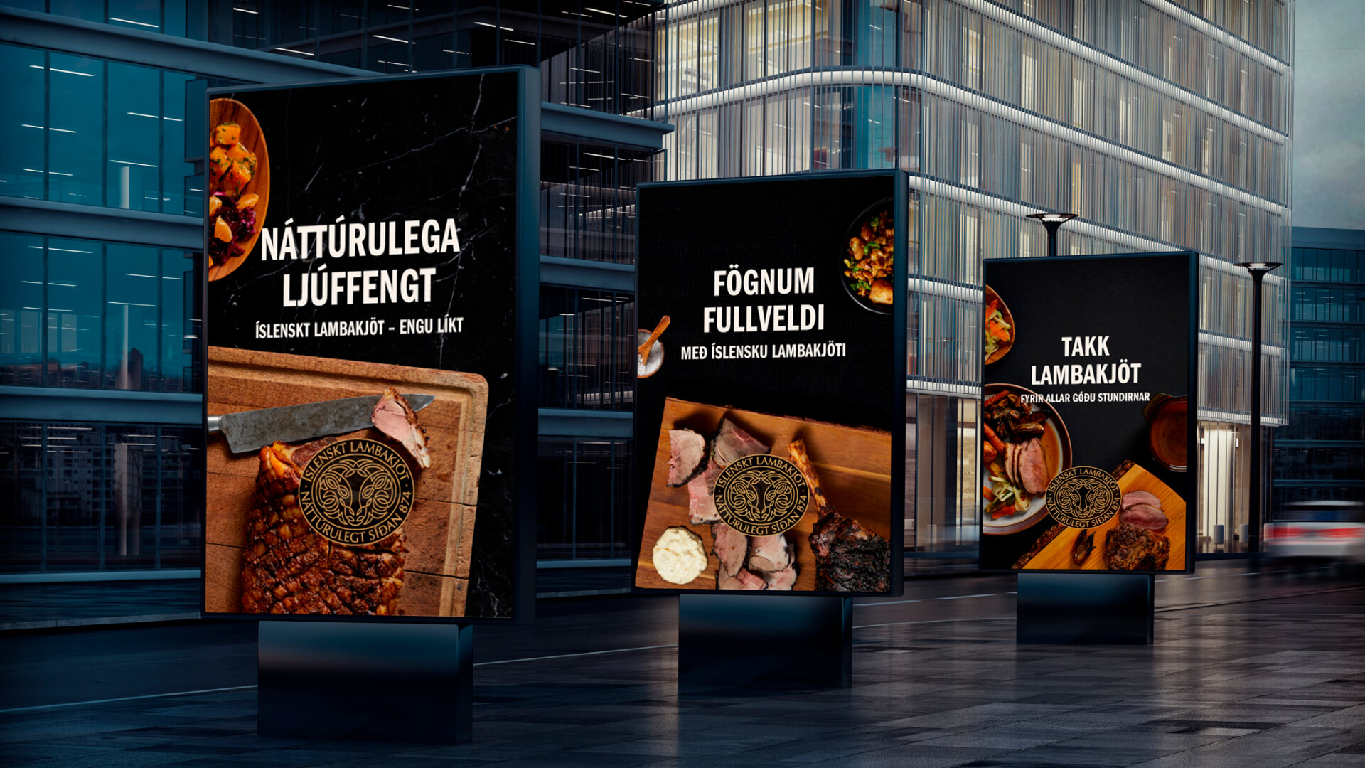 Auglýsingaherferð fyrir íslenskt lambakjöt