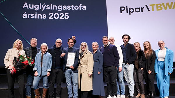 Starfsfolk Pipars TBWA