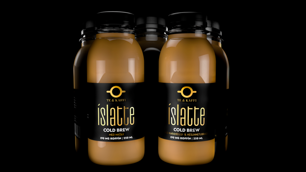 Auglýsingaherferð fyrir Te og kaffi - íslatte cold brew