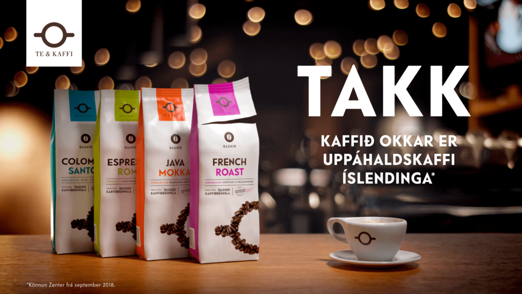 Auglýsingaherferð fyrir Te og kaffi, Takk