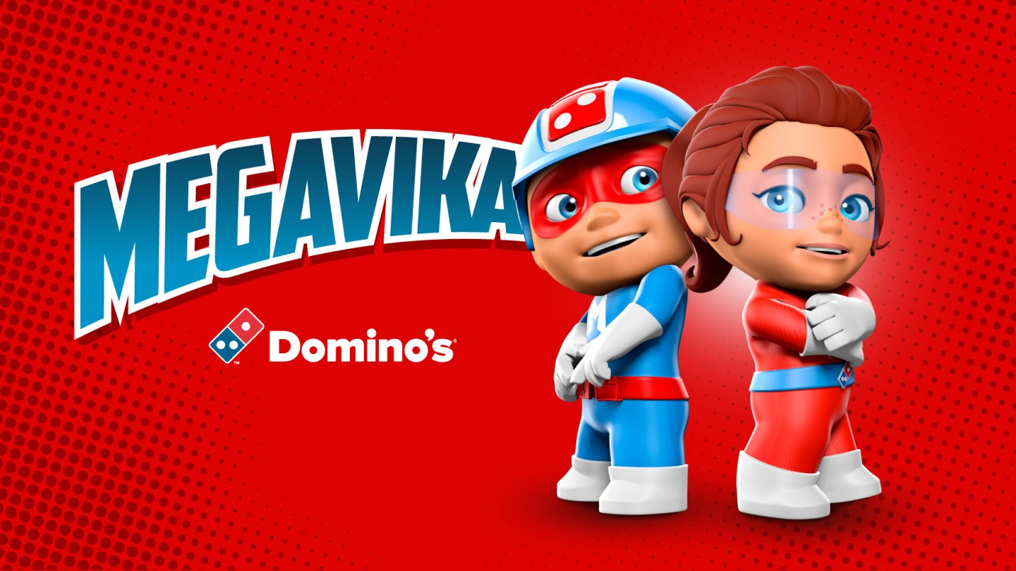 Megaviku-fígúrurnar.