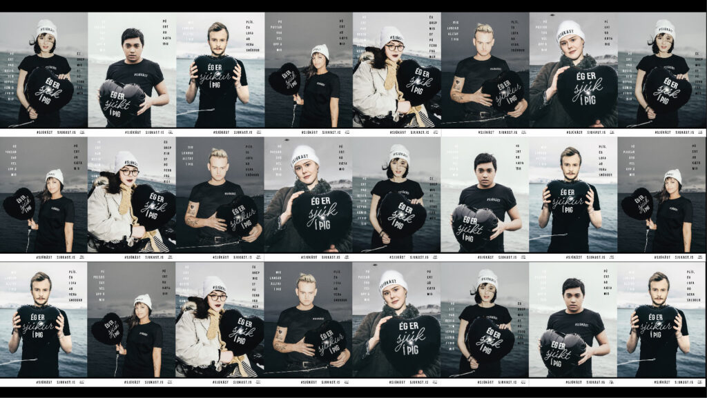 Sjúk ást - social efni